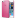 İPhone 6S İPhone 6 Şeffaf Soft Ultra İnce Silikon Kılıf-PEMBE0