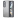 Dux Ducis Samsung Z Fold4 5G Aimo Series Premium Buzlu Sert PC-TPU Kılıf-SİYAH1