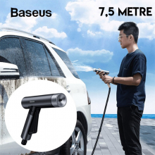 Baseus 7.5 Metre Sihirli Araç Yıkama Bahçe Sulama Hortumu Simple Life Car Wash Spray Nozzle