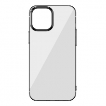 Baseus Glitter Case İPhone 12 Mini 5.4  Şeffaf Lüx Silikon Kılıf Soft TPU Kılıf