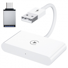 Ally USB+ Type-C iPhone Kablosuz Wireless Carplay Adaptör Çevirici