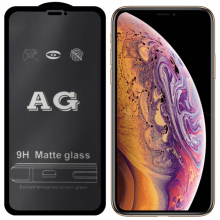 ALLY iPhone 11 6.1inç Full Glue Matte Tempered Cam  Ekran Koruyucu İPhone XR