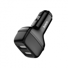 HOCO Z36 Çift USB Portlu Araç Çakmaklık Hızlı Şarj Adaptörü Araba Şarj Cihazı