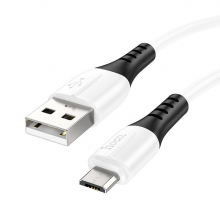 HOCO X82 Micro USB to USB 2.4A Silikon Data ve Şarj Kablosu
