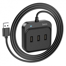 Hoco HB31 Easy 4in1 USB to 4x USB2.0 HUB Çevirici Dönüştürücü Adaptör 1.2m