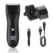 EZERE Saç sakal vücut tıraş makinesi Su Geçirmez Dijital Göstergeli