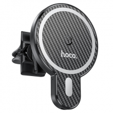 HOCO CA85 Araç Havalandırma Bölmesi 15W Kablosuz Hızlı Şarj Telefon Tutucu