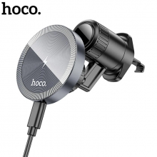 HOCO HW6 Vision Metal Manyetik Şarjlı Araç İçi Havalandırma Telefon Tutucu