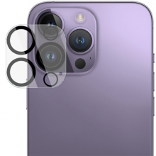 Ally iPhone 15 Pro-15 Pro Max Full Tempered Kamera Lens Koruma Camı