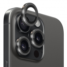 ALLY iPhone 15 Pro-15 Pro Max Kamera Lens Koruma Camı