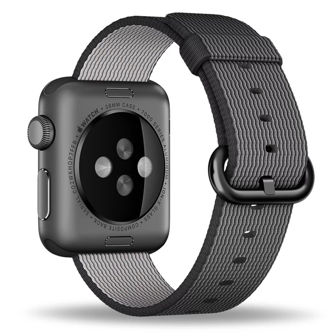 Ремешки apple watch sport. Apple watch Series 1 42mm. Ремешок эпл вотч 44мм черные. Нейлоновый ремешок Apple watch 44 mm. Apple watch Series 2 38мм Aluminum Case with Sport Band.
